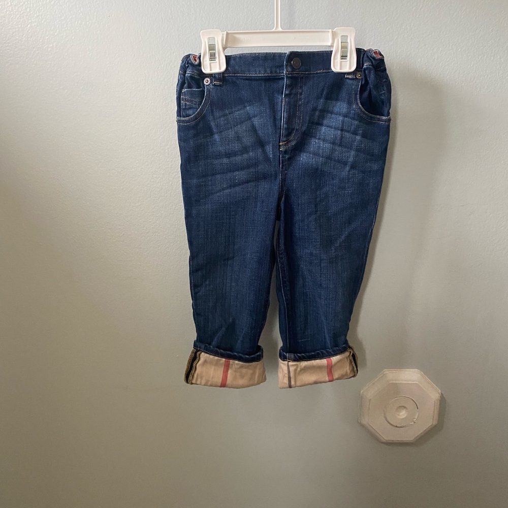 Girls/boys Burberry jeans size 3Y
